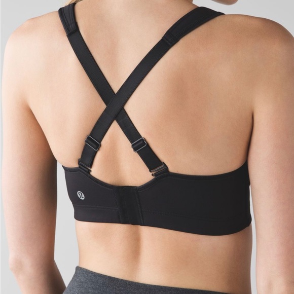 SOLD Lululemon Ta Ta Tamer Bra Size 36C Black - Picture 6 of 6